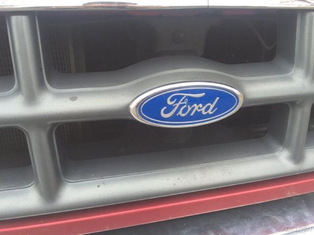 used 93 ford ranger xlt 4l v6 auto rwd pickup work truck red gray no reserve