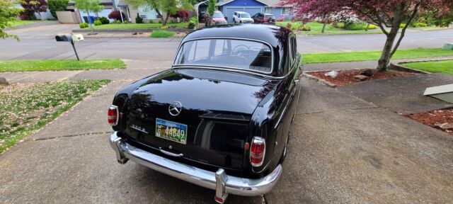 1959 mercedes-benz 220 s sedan black rwd manual 220s