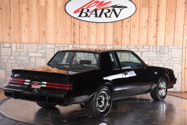 1987 buick regal turbo t black 2dr 3.8l turbocharged v6 automatic