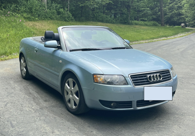 2003 audi a4 3.0 cabriolet