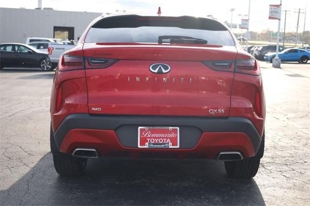 2022 infiniti qx55 sensory
