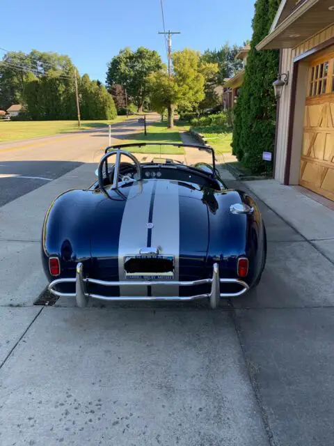 1965 shelby cobra superformance mk iii - low miles - inidigo blue - looook!!!