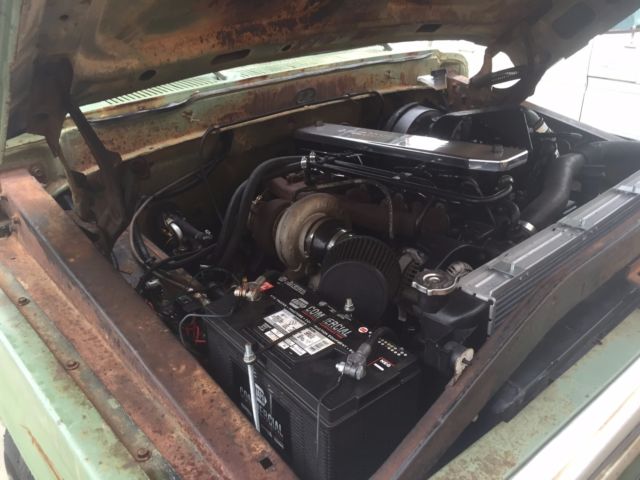 1970 ford flat bed with 12 valve cummins