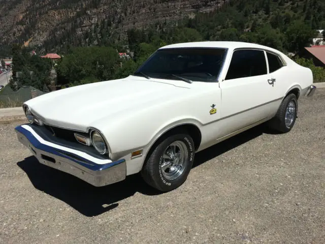 1977 ford maverick 302 v8, posi, auto, a/c, 28,357 original miles body wrapped