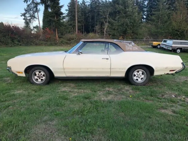 1972 oldsmobile cutlass supreme convertible 350 rocket automatic no reserve