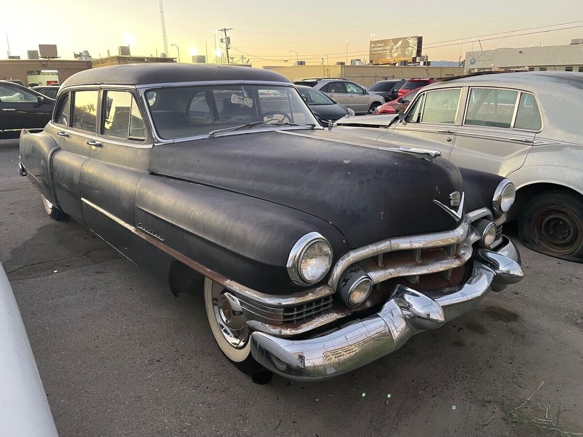 1951 cadillac fleetwood sedan black rwd automatic