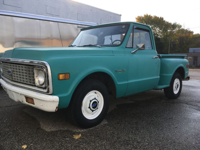 sweet southern survivor! 1971 c-10 factory short bed stepside 55,022 miles