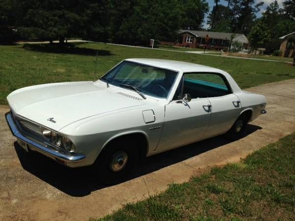 1965 chevy corvair 500 sport sedan - 85,000 miles-very original car- no reserve!