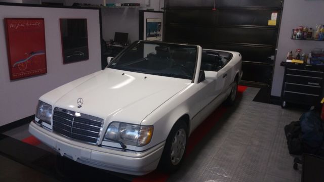 1994 mercedes-benz e-class cabriolet, only 6363 produced over 3 years