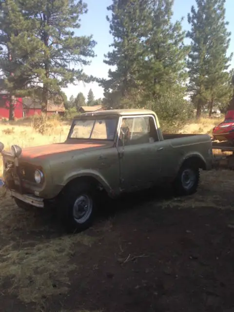 1963 internatioal harverster scout 80