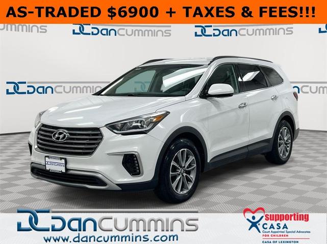 2017 hyundai santa fe se