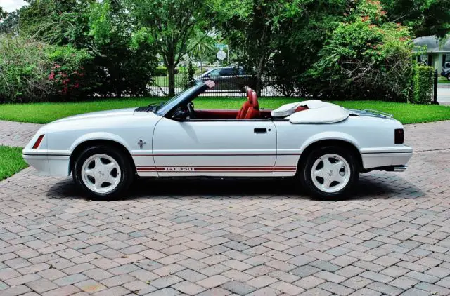 1984 mustang very rare 350 gt convertible a/c 5 speed in simply beautiful shape!