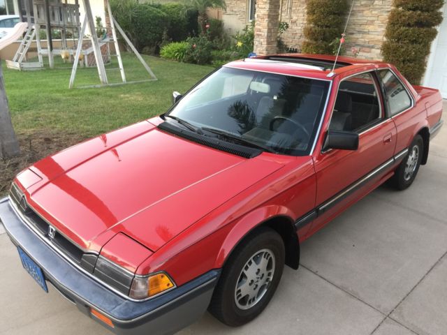 honda prelude 5spd, no reserve! 1 owner 34 yrs, garage kept, dealer serviced