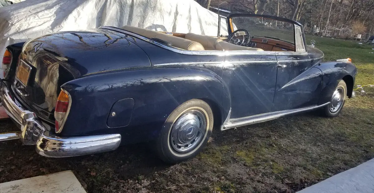 1959 mercedes-benz 300d adenauer roadster conversion ca car no rust exc cond