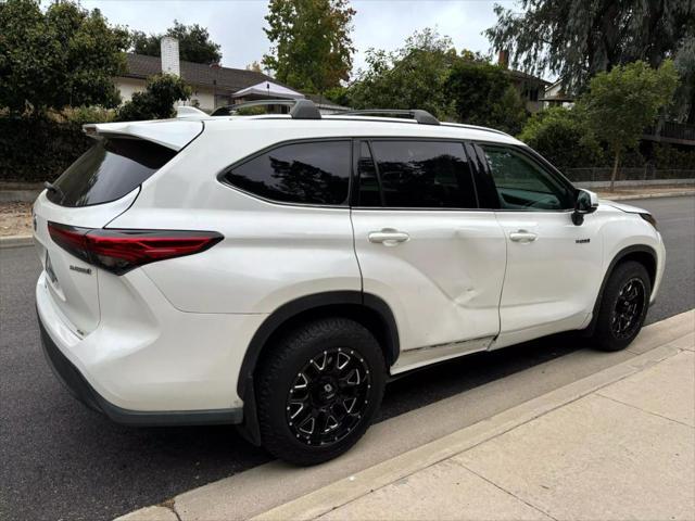 2021 toyota highlander hybrid xle