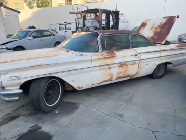1960 pontiac catalina coupe white rwd automatic