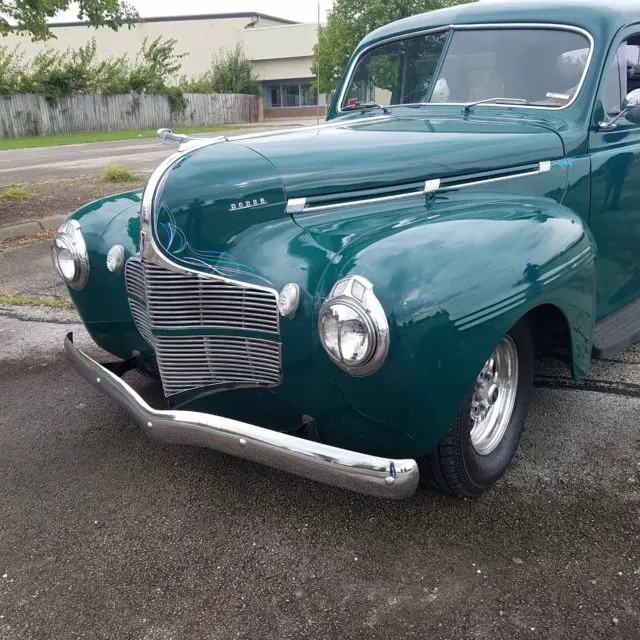 1939 dodge sedan dark green