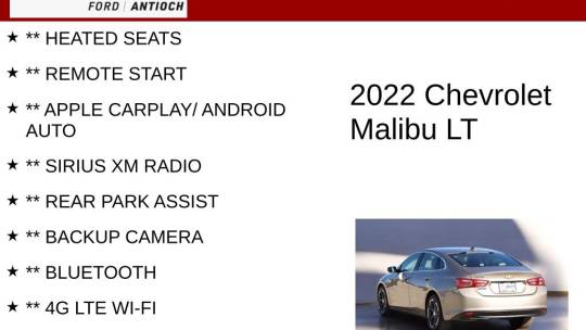 2022 Chevrolet Malibu