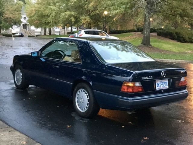 300ce - 76k miles, dark blue coupe, smooth & refined classic