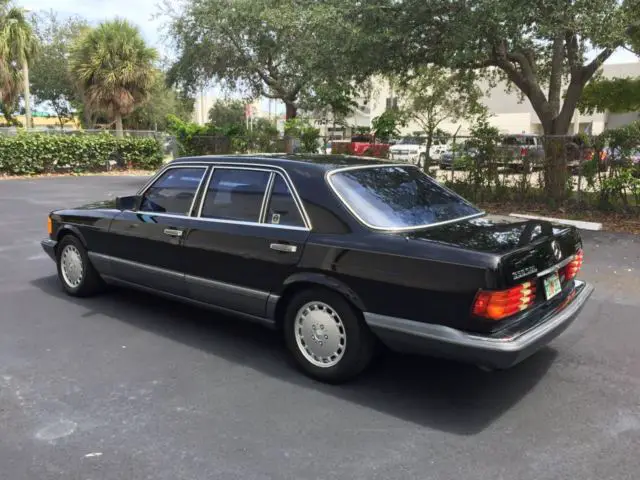 mercedes 350sdl w126 turbodiesel one owner low miles garage kept books & records