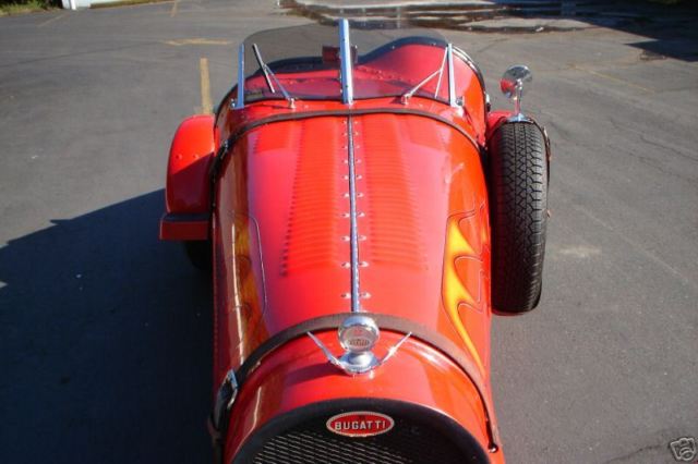 bugatti vintage type 35, ca plated and registered