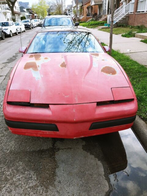 1987 red pontiac firebird formula 305 tpi 5 speed coupe