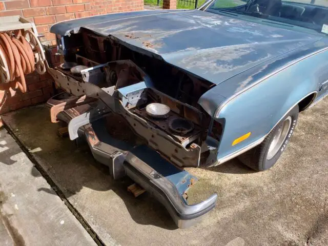 1974 mercury cougar xr7 blue rwd automatic