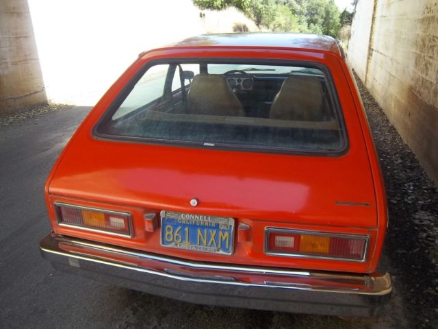 very nice survivor 1976 chevette. original paint and upholstery. driver!