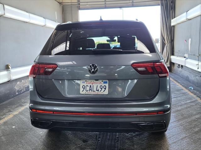 2022 volkswagen tiguan 2.0t se r-line black