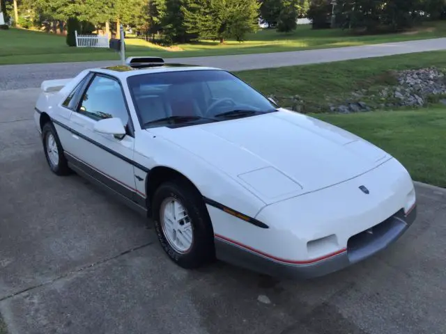 1984 pontiac fiero indianapolis 500 pace car, 15k miles, manual, 1 of 250 built
