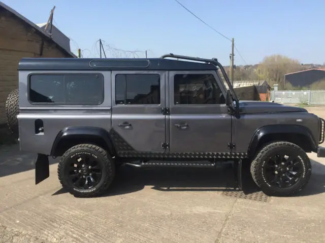 92 landrover defender 110 200tdi csw total strip chassis up rebuild corris grey