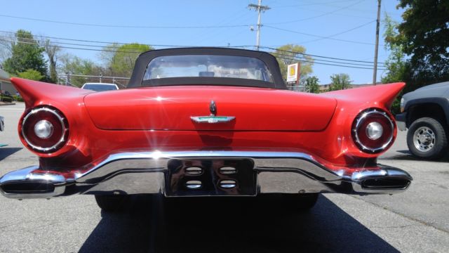 1957 ford thunderbird convertible real e code