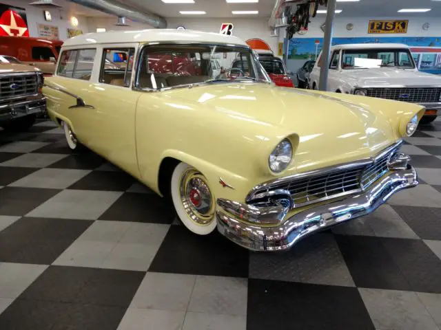 1956 ford ranch wagon, 2 doo,r fairlane, victoria