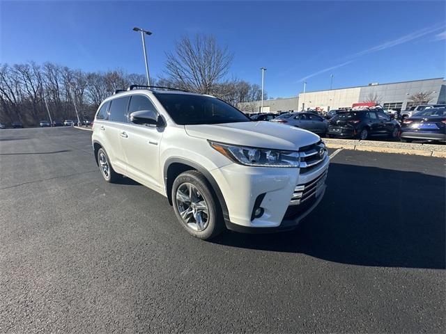 2019 toyota highlander hybrid limited platinum