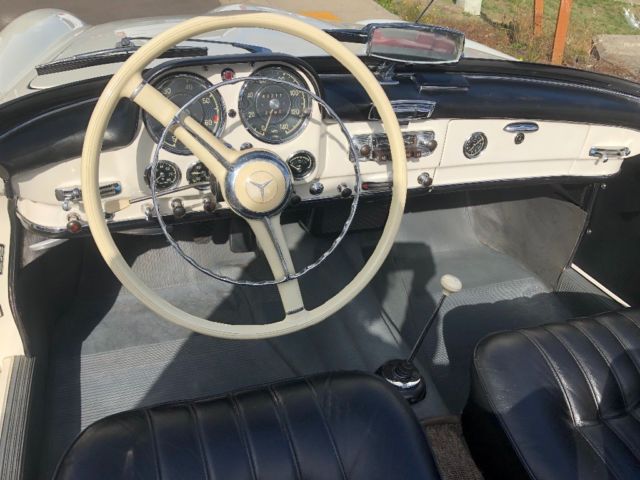 1961 190sl hard top restored