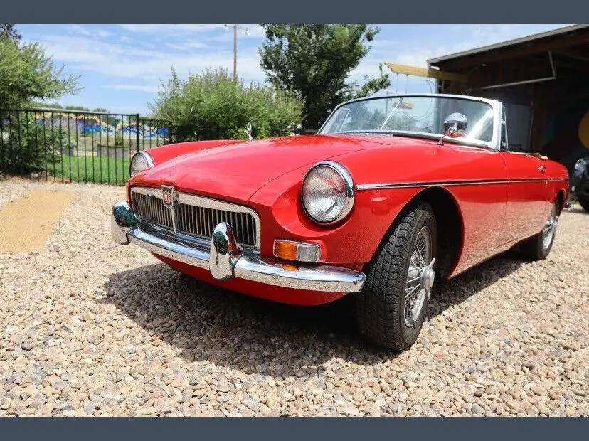1964 mg mgb 1.8l 95hp manual trans rwd rare fiberglass hard top 8,236 miles