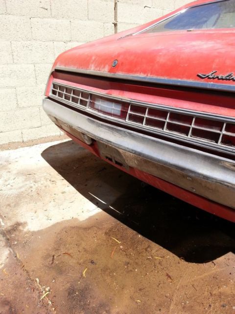 rare 1972 amc javelin sst