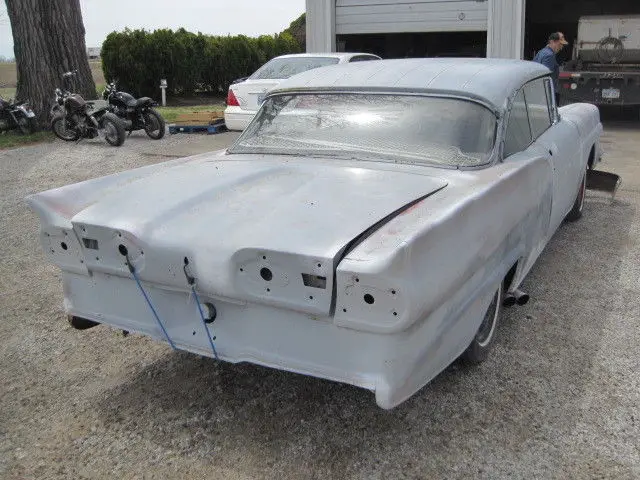 1958 ford fairlane 500 project car runs & drives new brakes & tires solid body