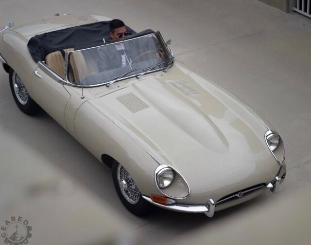 1968 jaguar e-type xk-e convertible brown rwd manual leather
