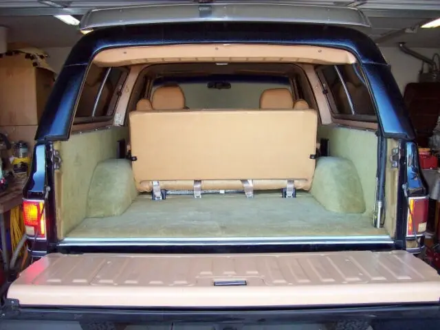 1977 chevrolet blazer 4x4 v8 700r automatic miles exempt 3" lift kit suv leather