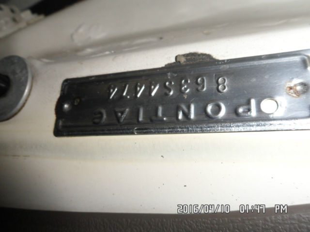 1963 pontiac bonneville base 27,000 mile original car