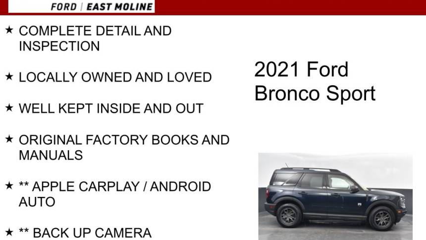 2021 ford bronco sport big bend