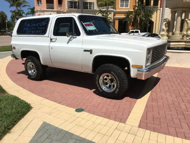 1985 gmc sierra classic jimmy 4x4 diesel