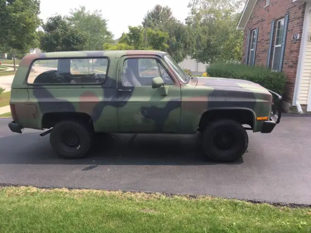 1984 chevy military blazer (m1009)