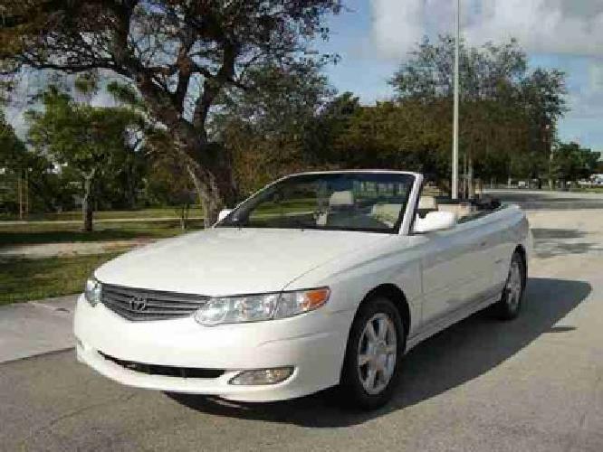 used 2002 toyota camry solara for sale. in fort lauderdale, fl