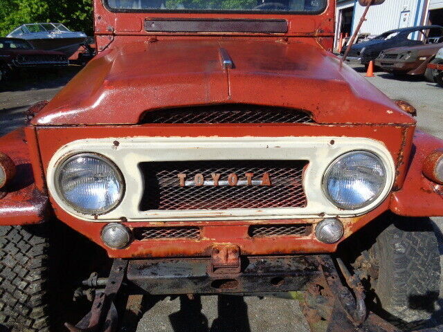 1964 toyota landcruiser fj 40 4x4 project no title engine turns project