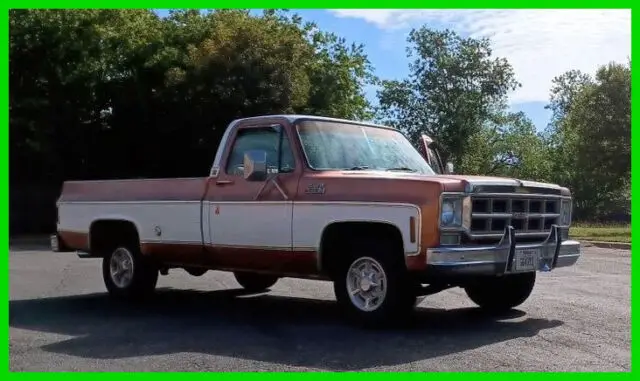 1977 gmc sierra classic pickup truck th400 automatic rwd 454 ci