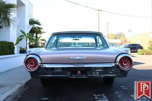 1963 ford thunderbird 60,168 miles rose gold