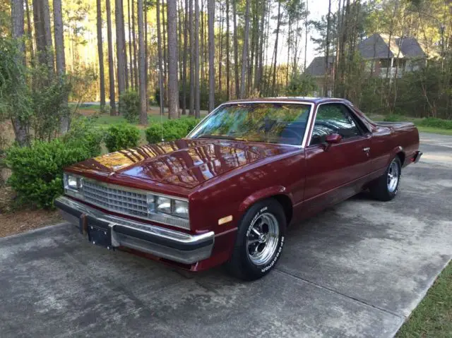 1984 el camino ss