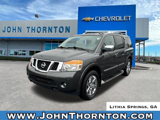 2010 nissan armada platinum